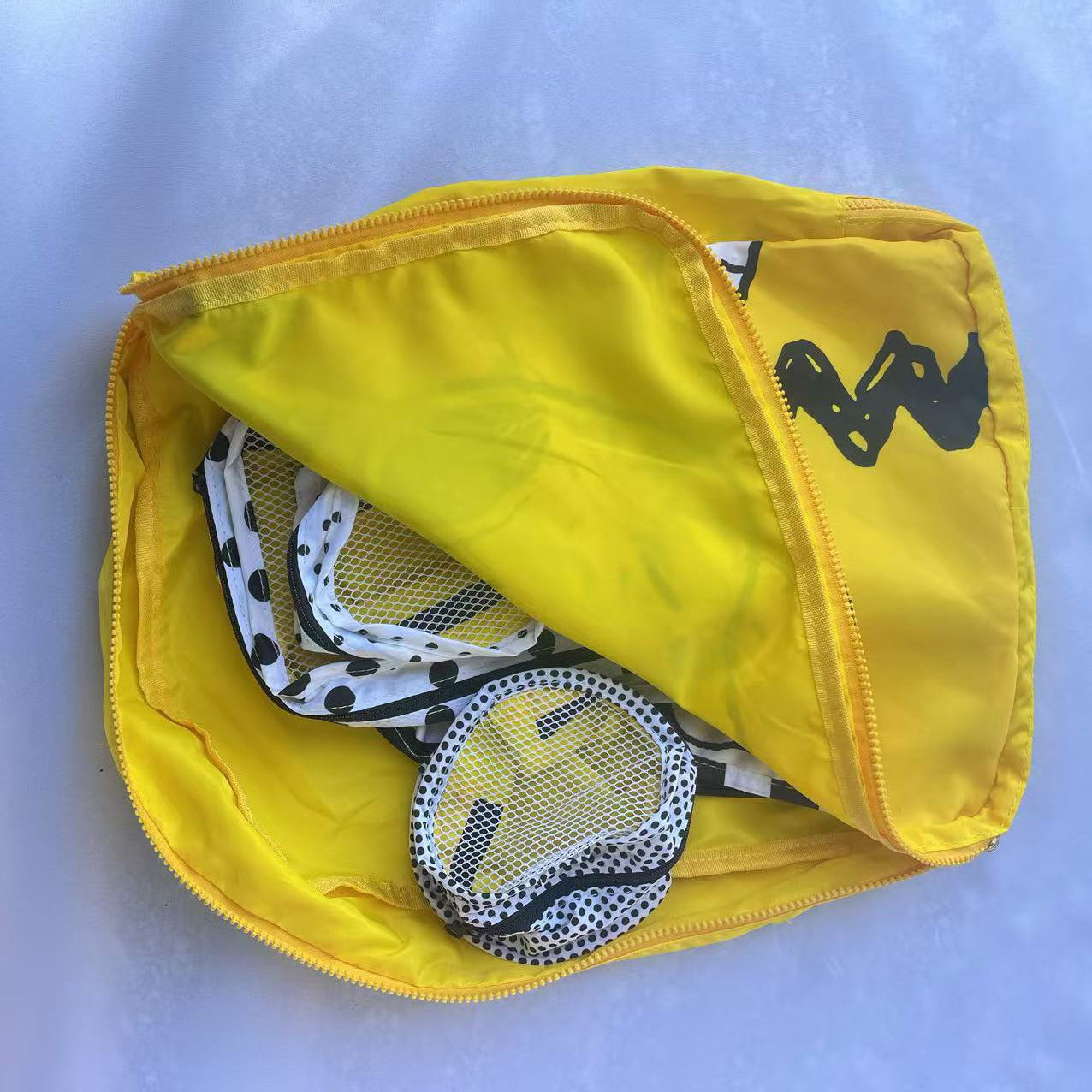 Style Snoopy Set Cute Printed Storage Travel Bags