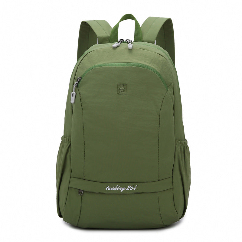 Fashion Trend Foldable Waterproof Couple Model Middle School Students' Schoolbags