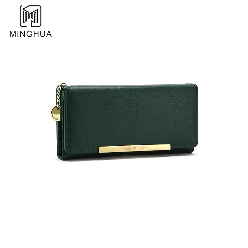 Women's Long Summer High Sense Solid Color Ladies Wallets