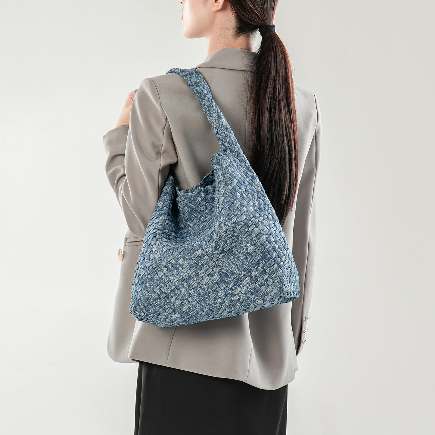 Durable Charming Material Hand-woven Large Capacity Tote Bags