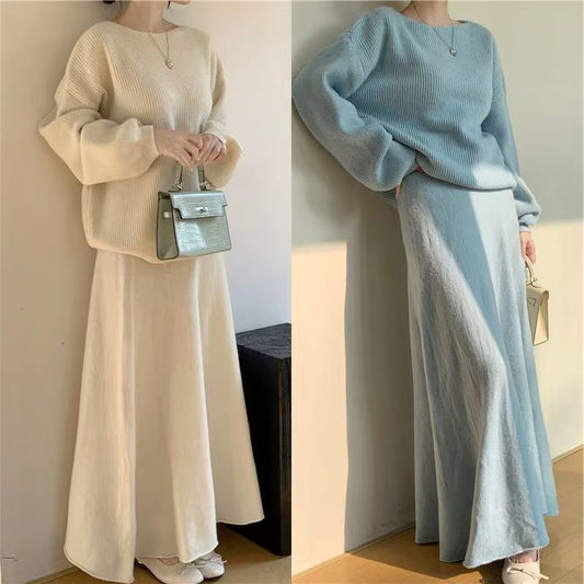 Women's Idle Style Loose Casual High Waist Suits