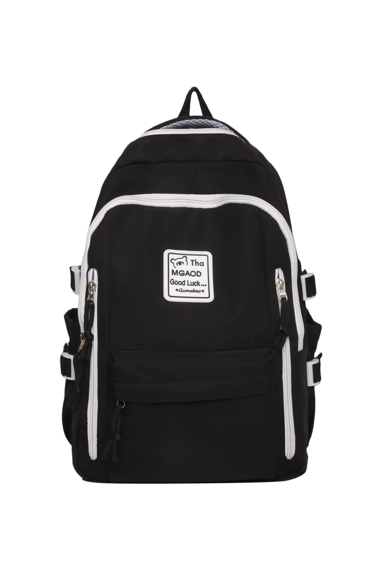 Women's Large Capacity Style Contrast Color Fashion Middle School Students' Schoolbags