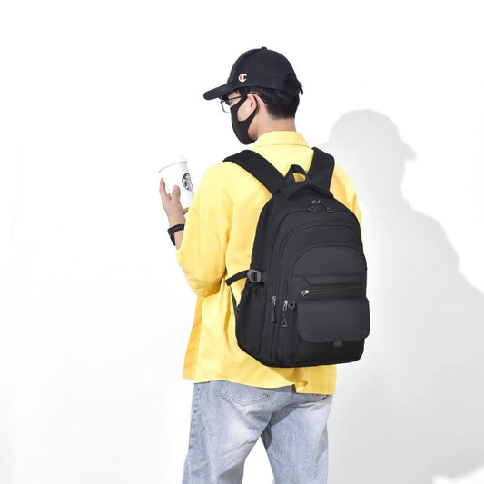 Women's & Men's & Fashion Solid Color Large Capacity Backpacks