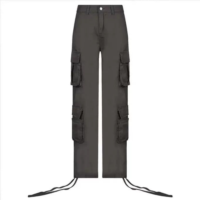 Women's Arctic Street Hip Hop Style Low Pants