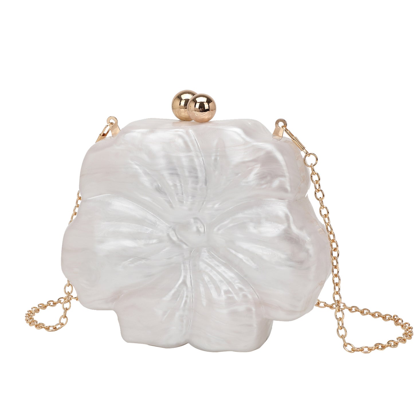 New Dinner Flower Multicolor Acrylic Fresh Bags