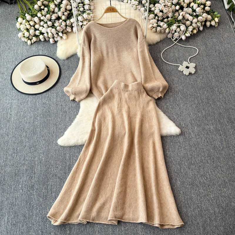 Women's Style Casual Korean Loose Pullover Long-sleeved Suits