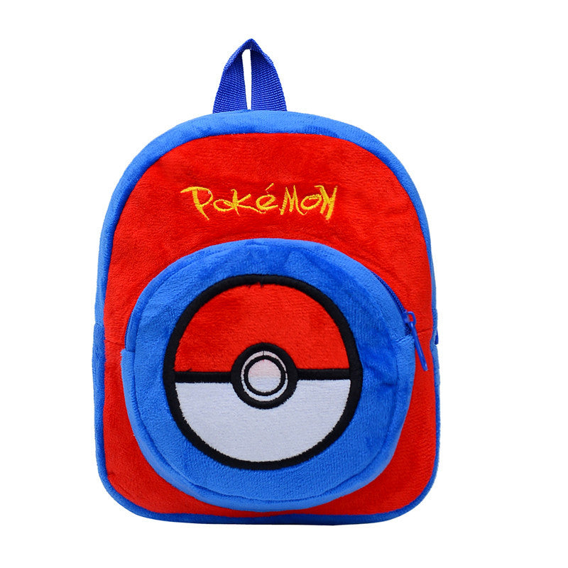 Classy Cute For Boys Cartoon Plush Backpacks
