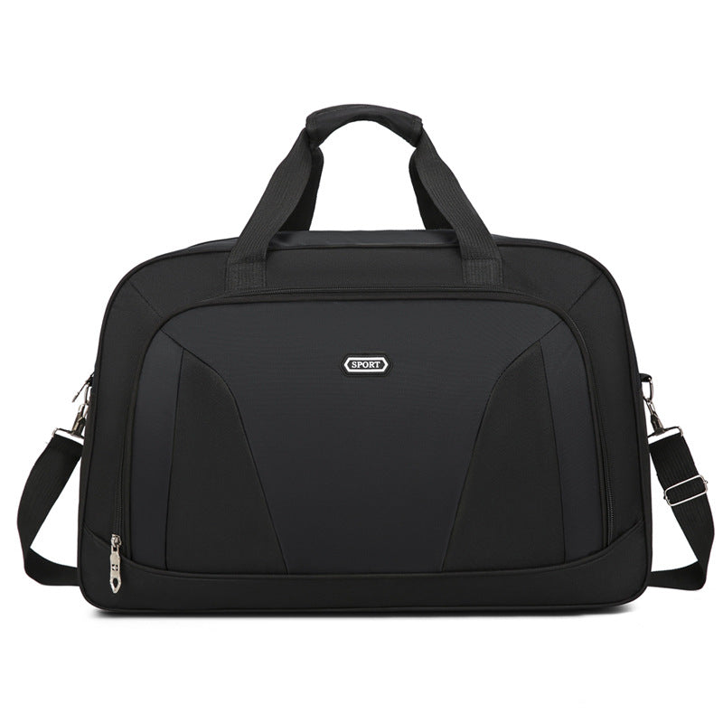 Short-distance Large Capacity Color Contrast Patchwork Travel Bags