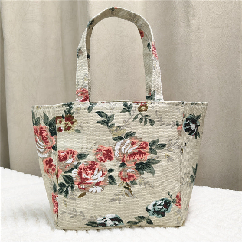Women's Thick Canvas Printed Mummy Cloth Bags