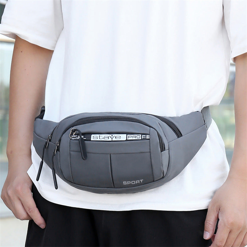 Men's Leisure Cross Body Large Capacity Mobile Men's Waist Packs
