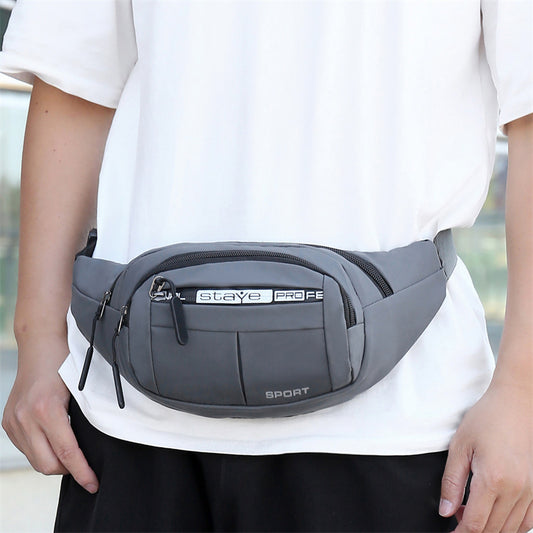 Men's Leisure Cross Body Large Capacity Mobile Men's Waist Packs