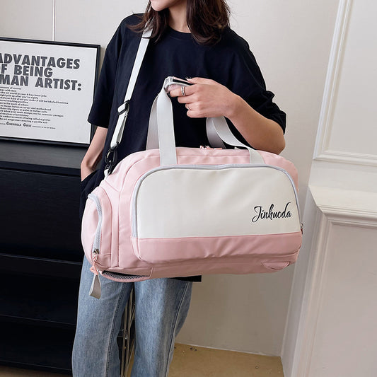 Women's With Shoe Compartments Large Capacity Waterproof Travel Bags