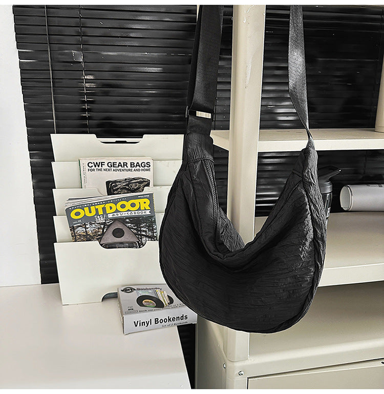 Boy Large Capacity Couple Stylish Simple Men's Messenger Bags