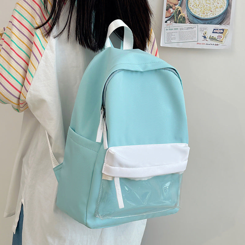 Simple Early High College Large Capacity Middle School Students' Schoolbags