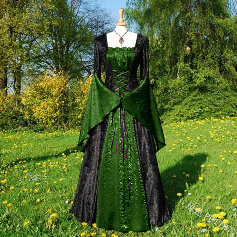 Medieval Artistic Retro Role-playing Dress Court Dresses