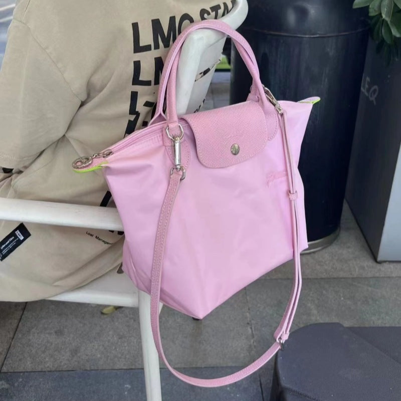 Durable Embroidered Dragon Dumpling Folding Underarm Bags