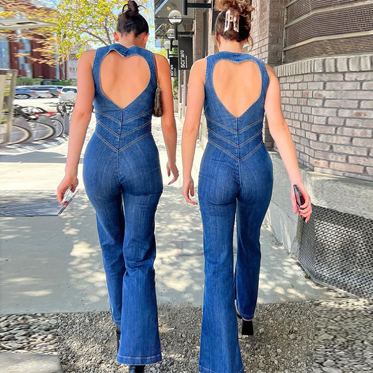 Women's Slimming Fashionable Street Graphy Retro Style High Waist Pants