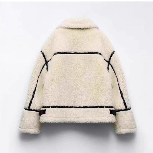 Women's Original Fleece Fur Integrated Fashion Casual Coats