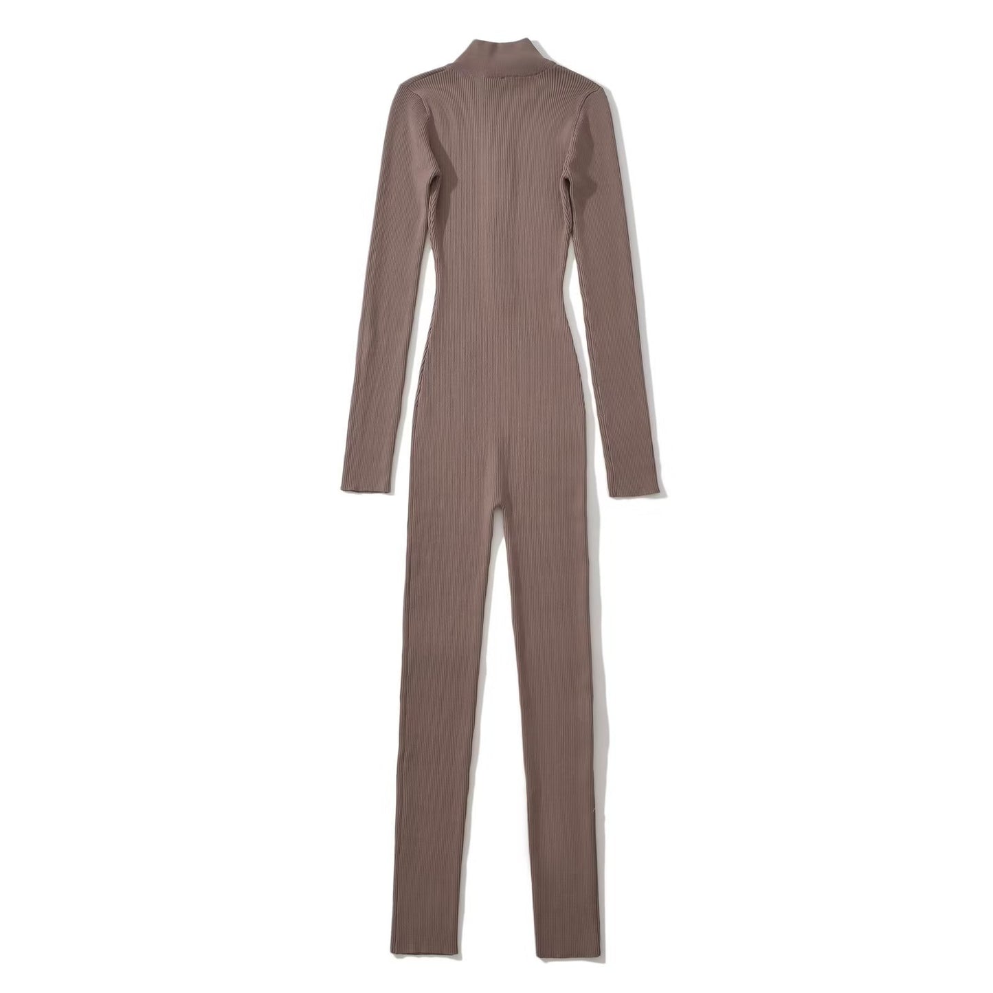 Stylish Innovative Attractive Classy Two-color Knitted Jumpsuits