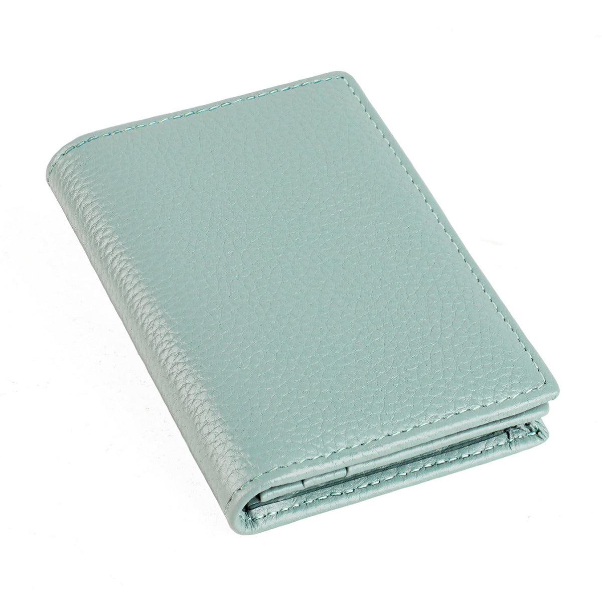 Leather First Layer Clip Bank Hand Card Holder