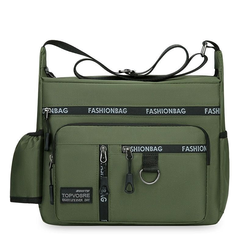Men's Large Capacity Lightweight Oxford Cloth Versatile Men's Messenger Bags