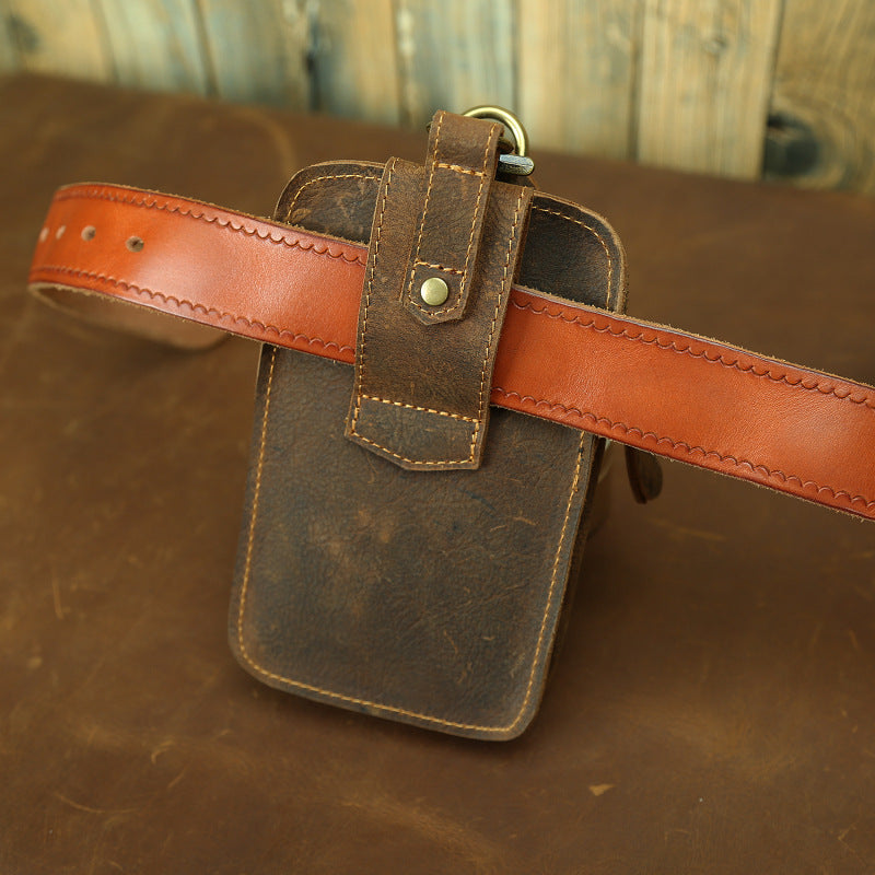 Ancient Hipster Retro Crazy Horse Leather Bags