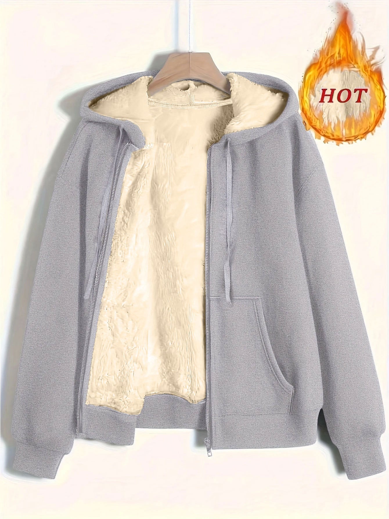 Cool Women's Winter Warm Plush Hoodie Women's Sweater, Sweater