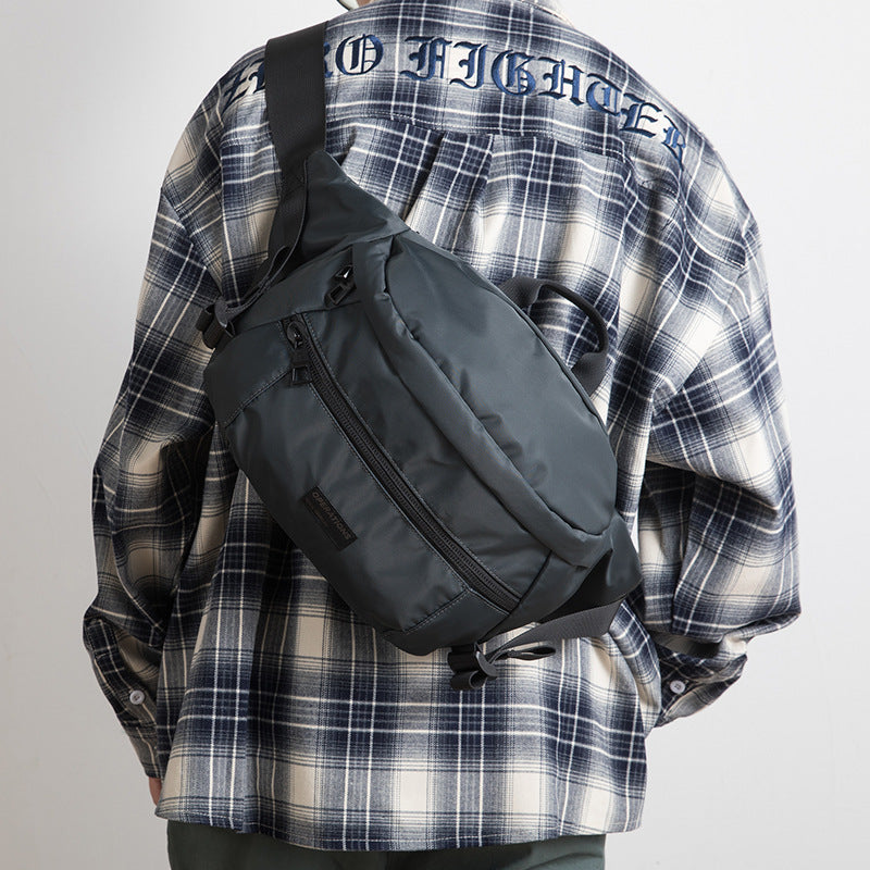 Men's Trendy Oxford Cloth Waterproof Pocket Personality Bags