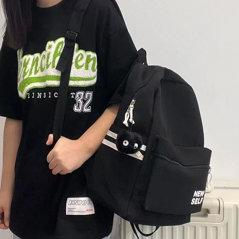 Women's Summer Korean Style Simple Junior Large Backpacks