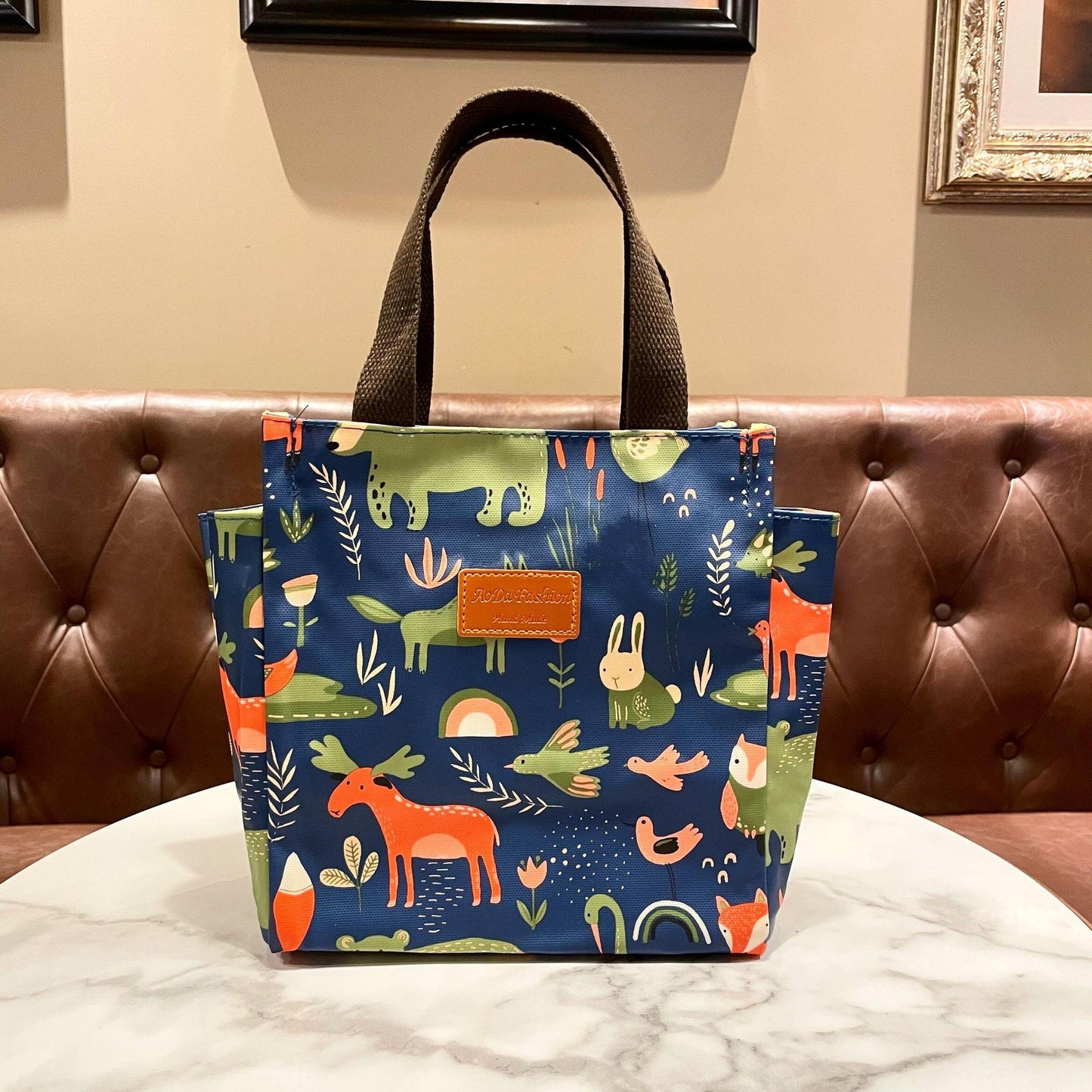 Korean Style Portable Versatile Fashion Cartoon Handbags