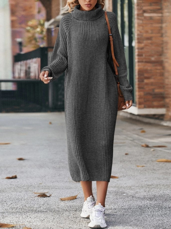 Winter Match With Woolen Loose Over Knee Skirts