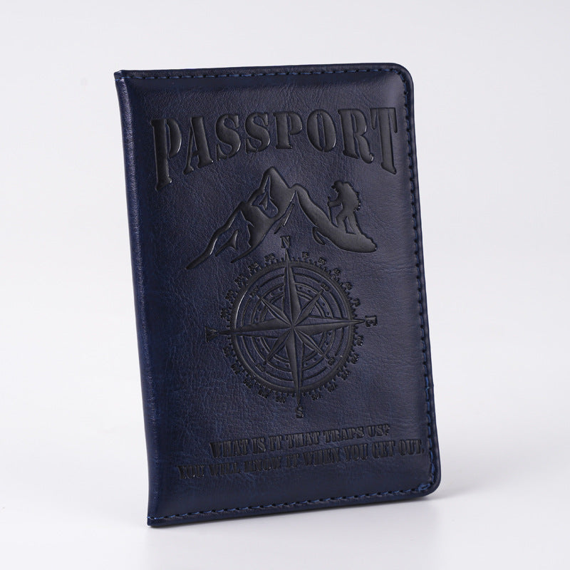 Passport Cover Position Ticket Clip Straight Card Holder