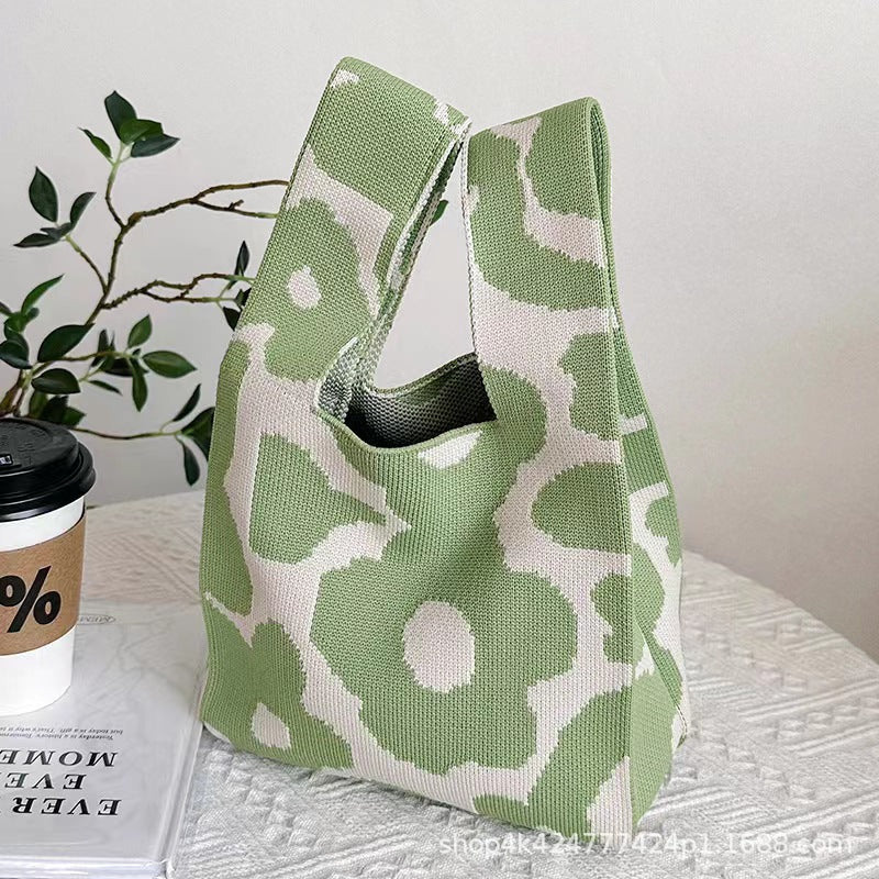 Thickened Knitting Female Hand Knitted Gift Handbags