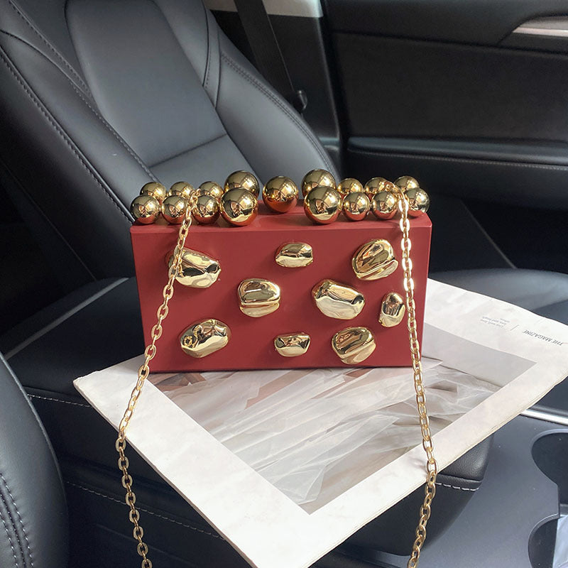 Classy Block Box Fashion Temperament Entry Lock