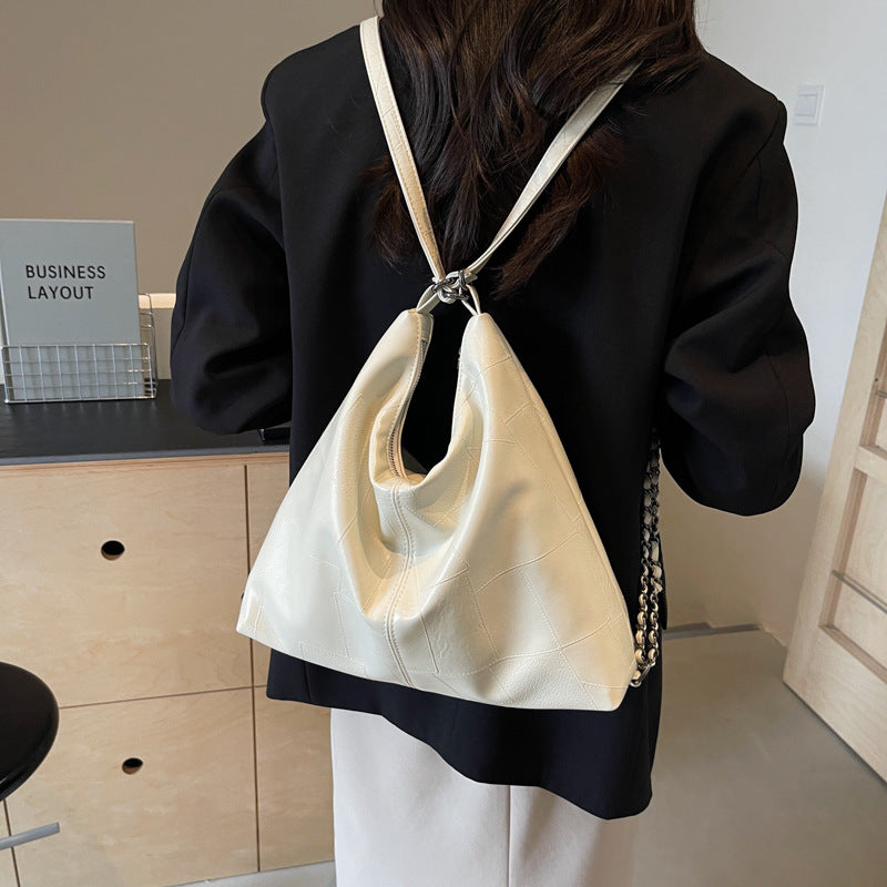 Minority Large Capacity Soft Surface High Sense Shoulder Bags