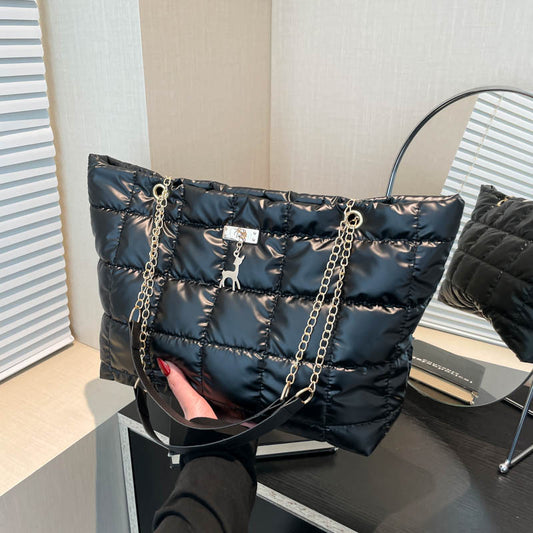 Women's Fashion Pleated Chain Versatile Niche Design Bags