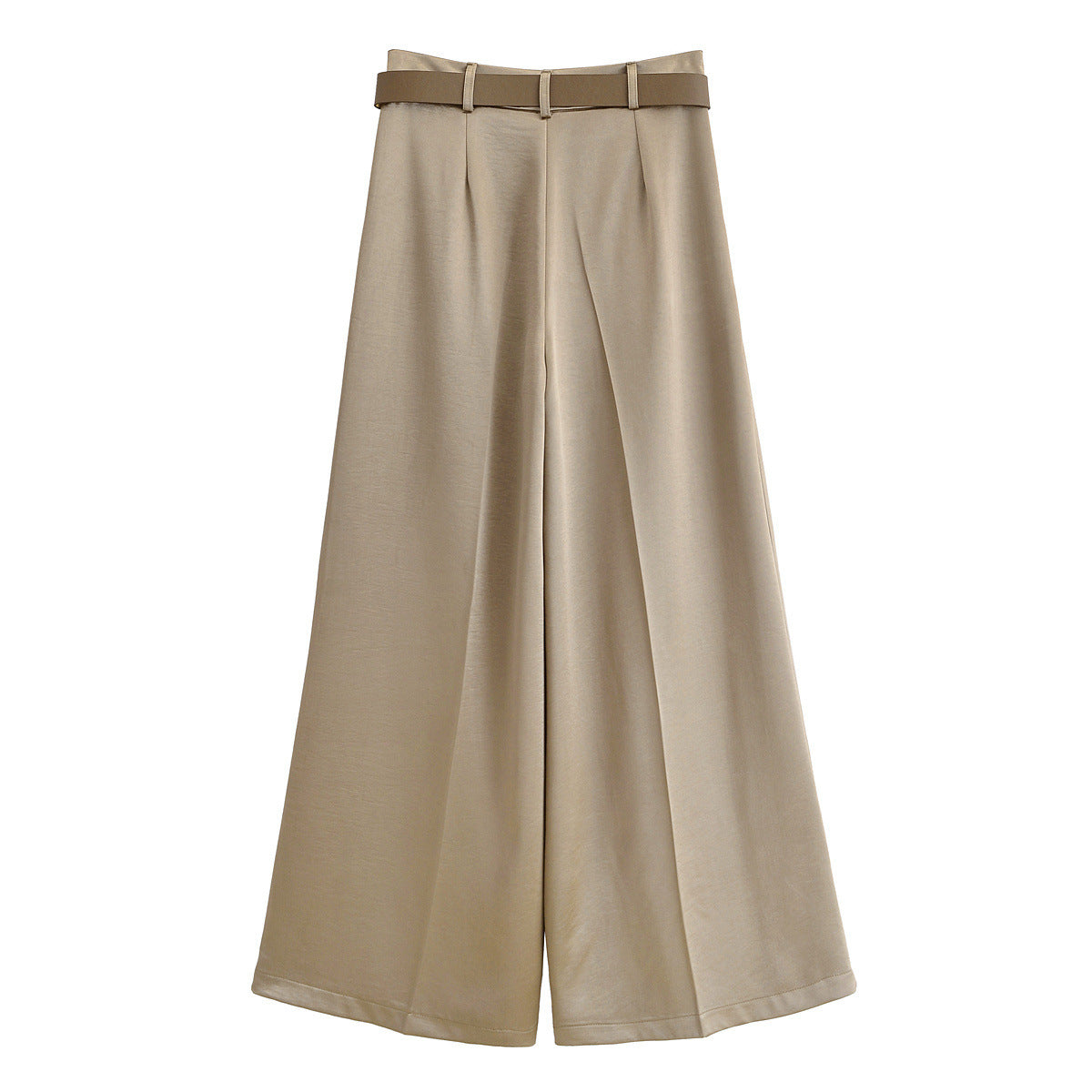 Women's Spring Street Fashion With Belt Casual Clothing
