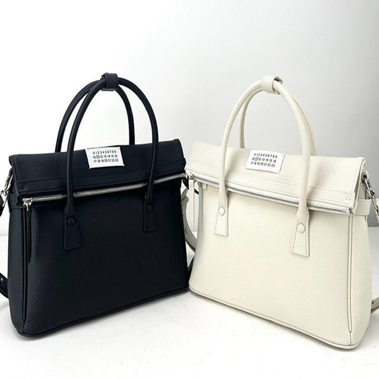 Women's & Men's & Retro Fashion Portable Boston Leather Handbags