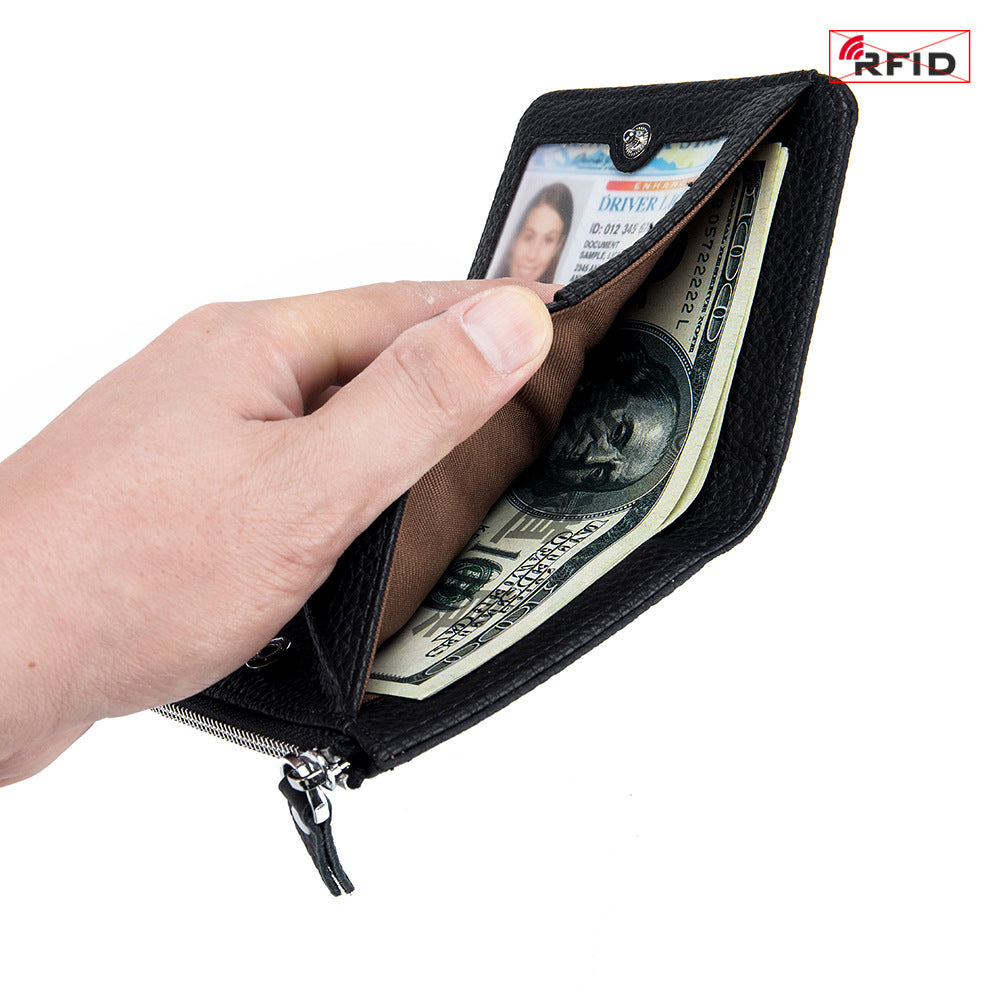 Women's Leather Short Large Capacity Style Fashion Ladies Wallets