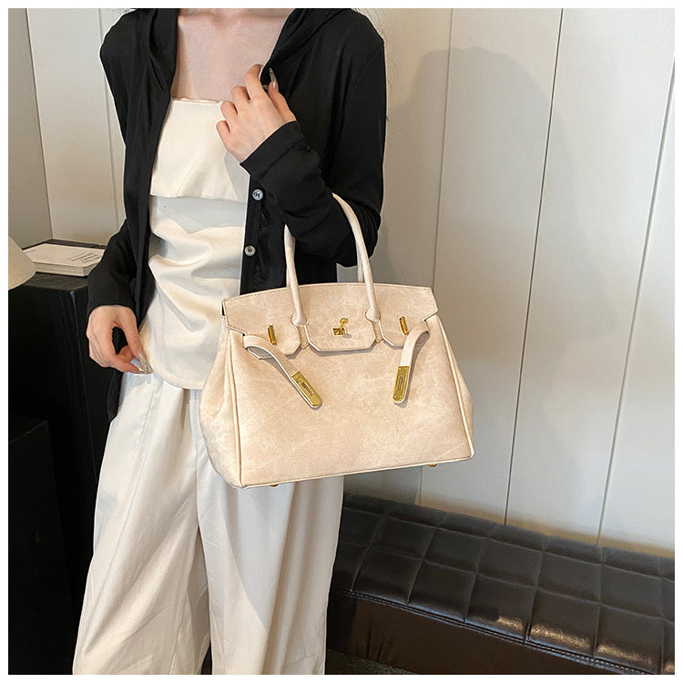 High-grade Blooming Large Capacity Niche Fashion Handbags