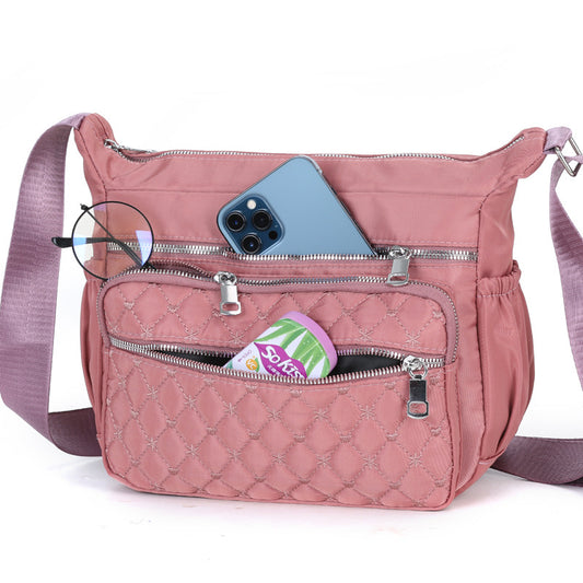 Women's Canvas Mother Oxford Cloth Nylon Elegant Crossbody Bags
