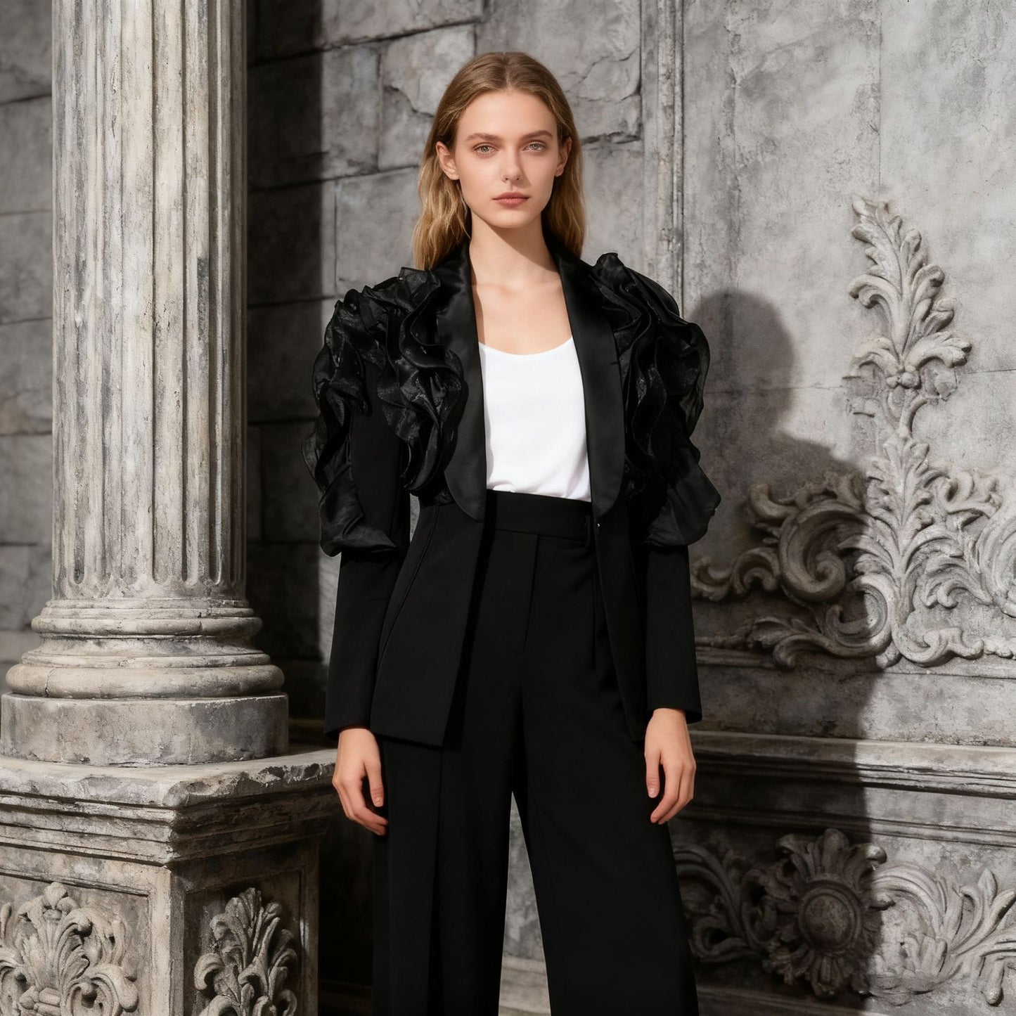 Temperament Commute Style Female Autumn Unique Design Blazers