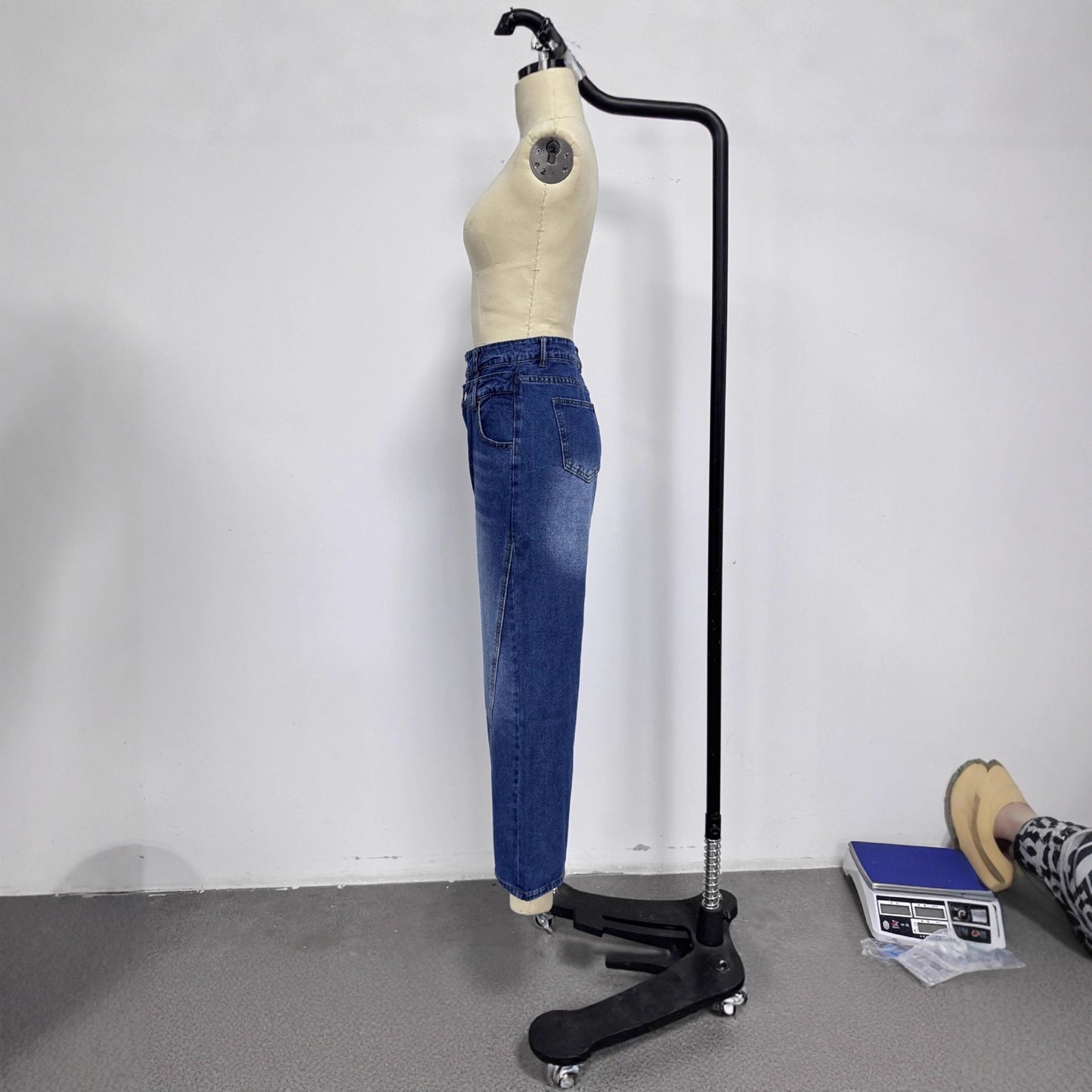 Women's High Waist Wide Leg Loose Slimming Women's Jeans