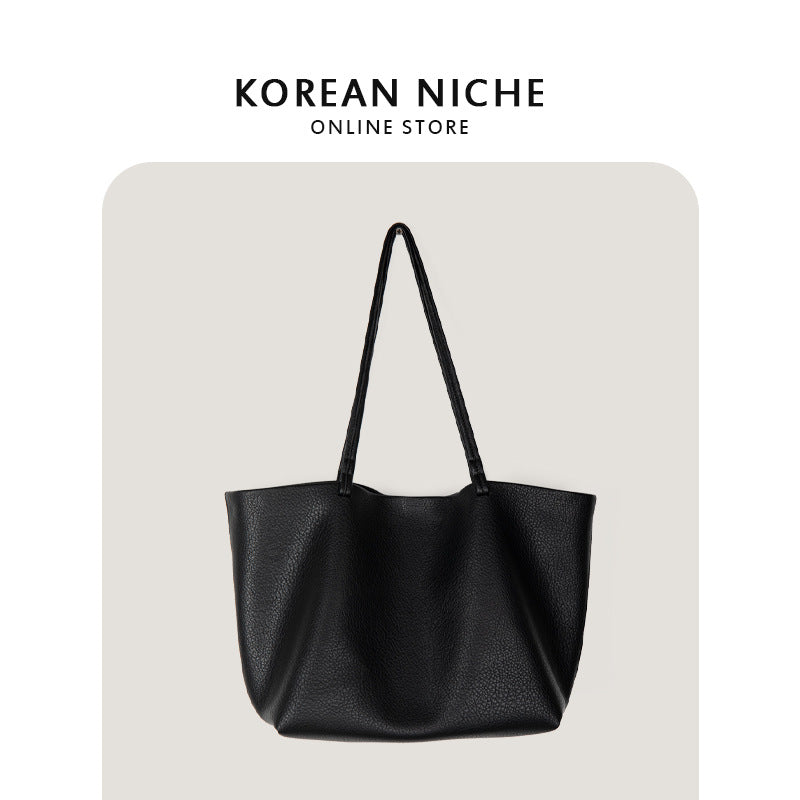 Women's Pattern Soft Leather For Underarm Simple Tote Bags