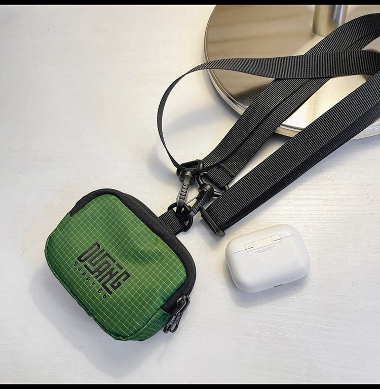 Fashion Earphone Niche Street Mini Decorative Men's Messenger Bags