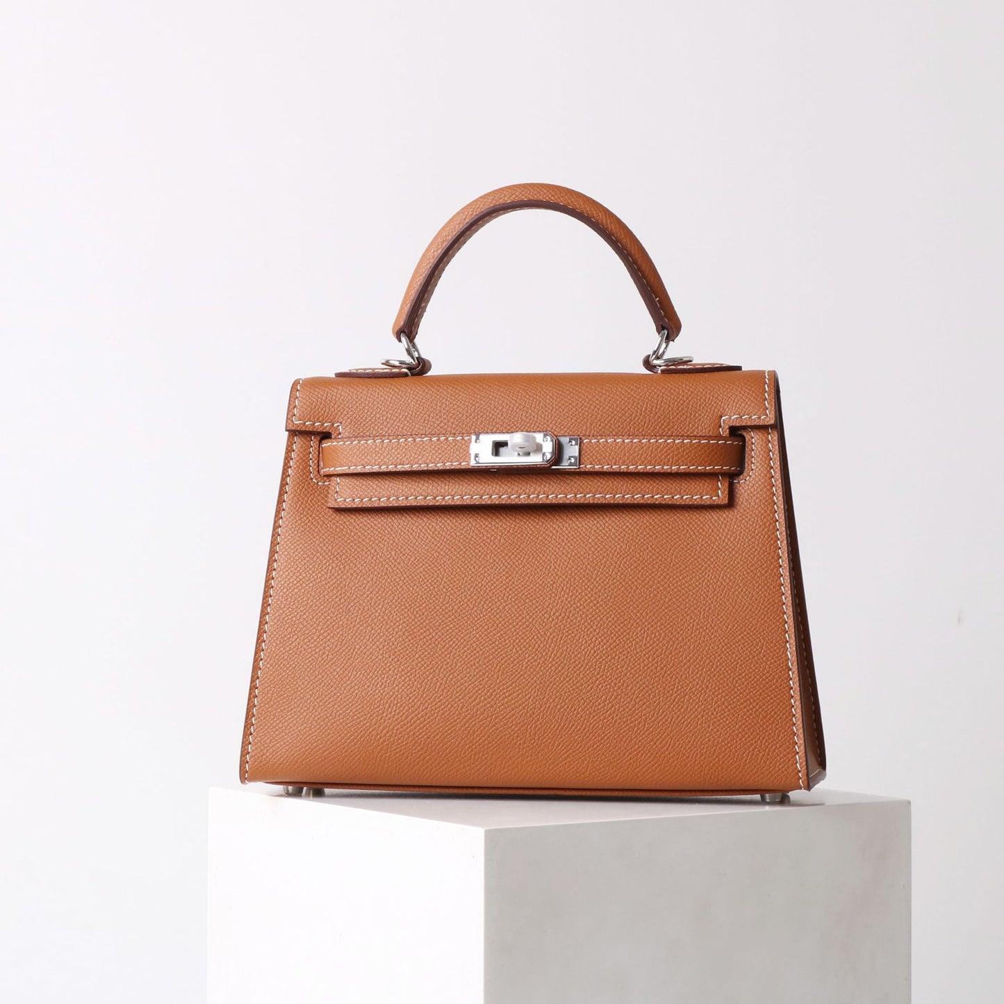 Trendy Advanced Texture Genuine Leather Portable Bags