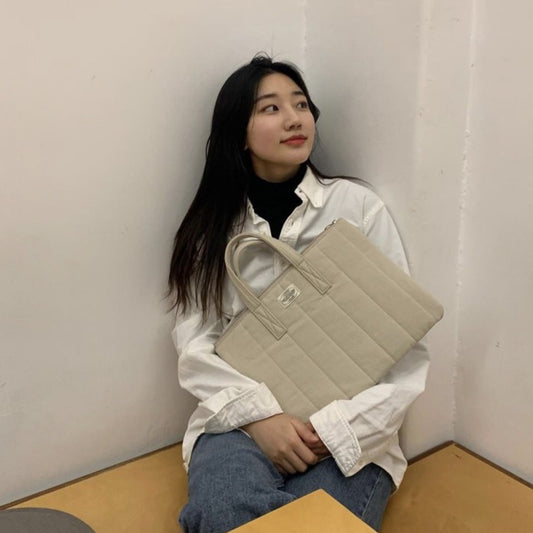 Women's Sleeve Design Space Cotton Shockproof Official Bags