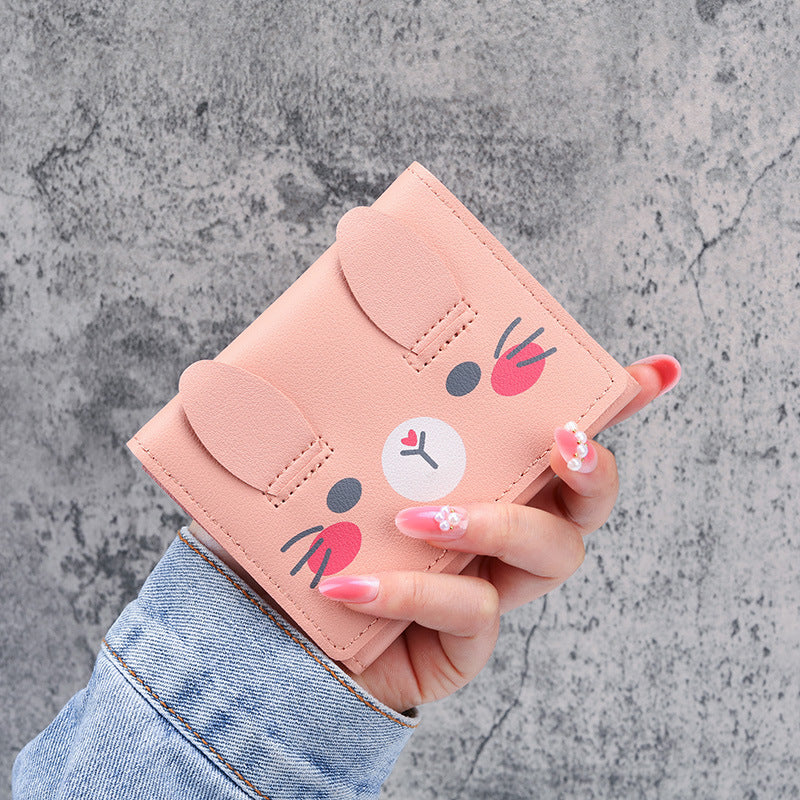 Women's Korean Short Creative Fashion Simple Ladies Wallets