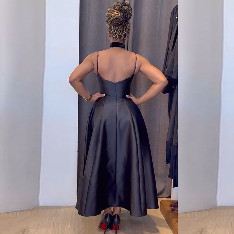 Women's Brace High Waist Slimming A- Line Skirts