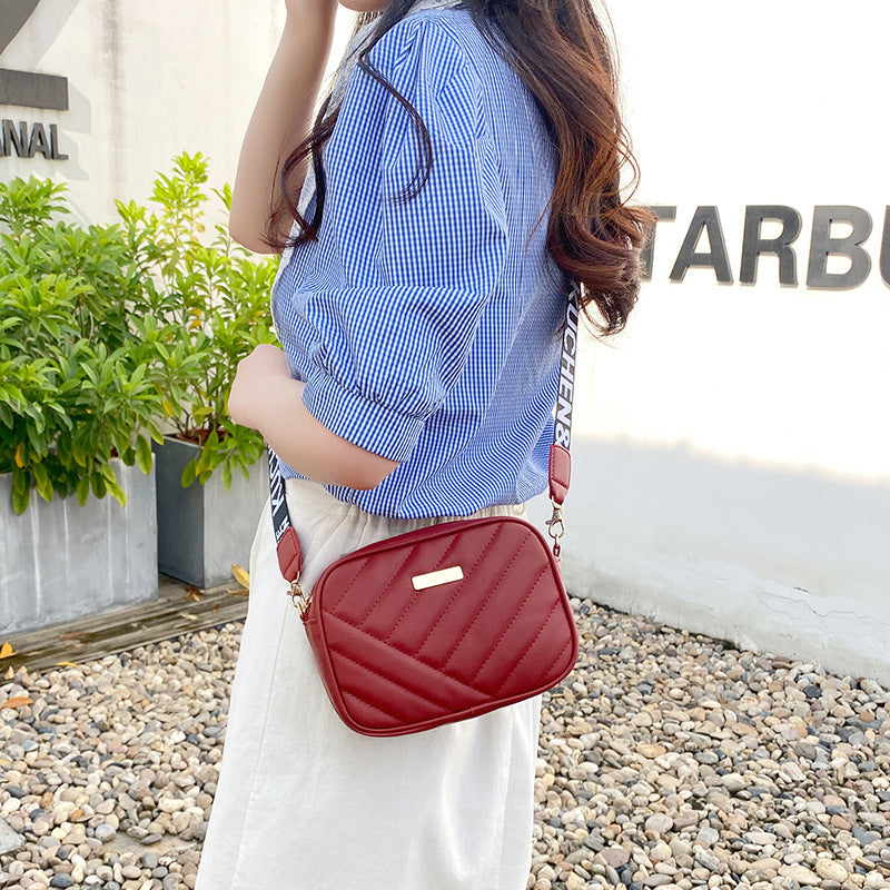 Women's Personalized Embroidered Korean Style Lady Bags